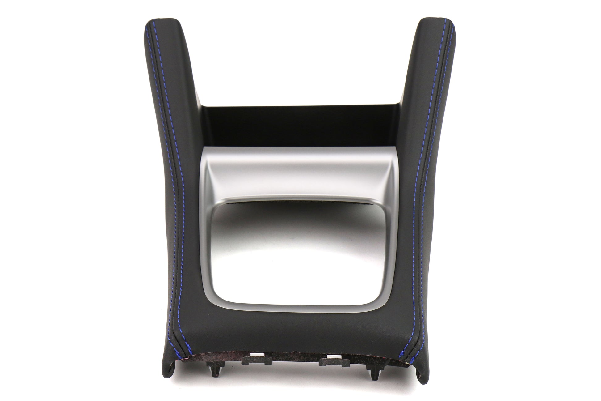 SUB92121VA322 Subaru OEM JDM Shifter Console with Blue Stitching - 2015+ WRX CVT,