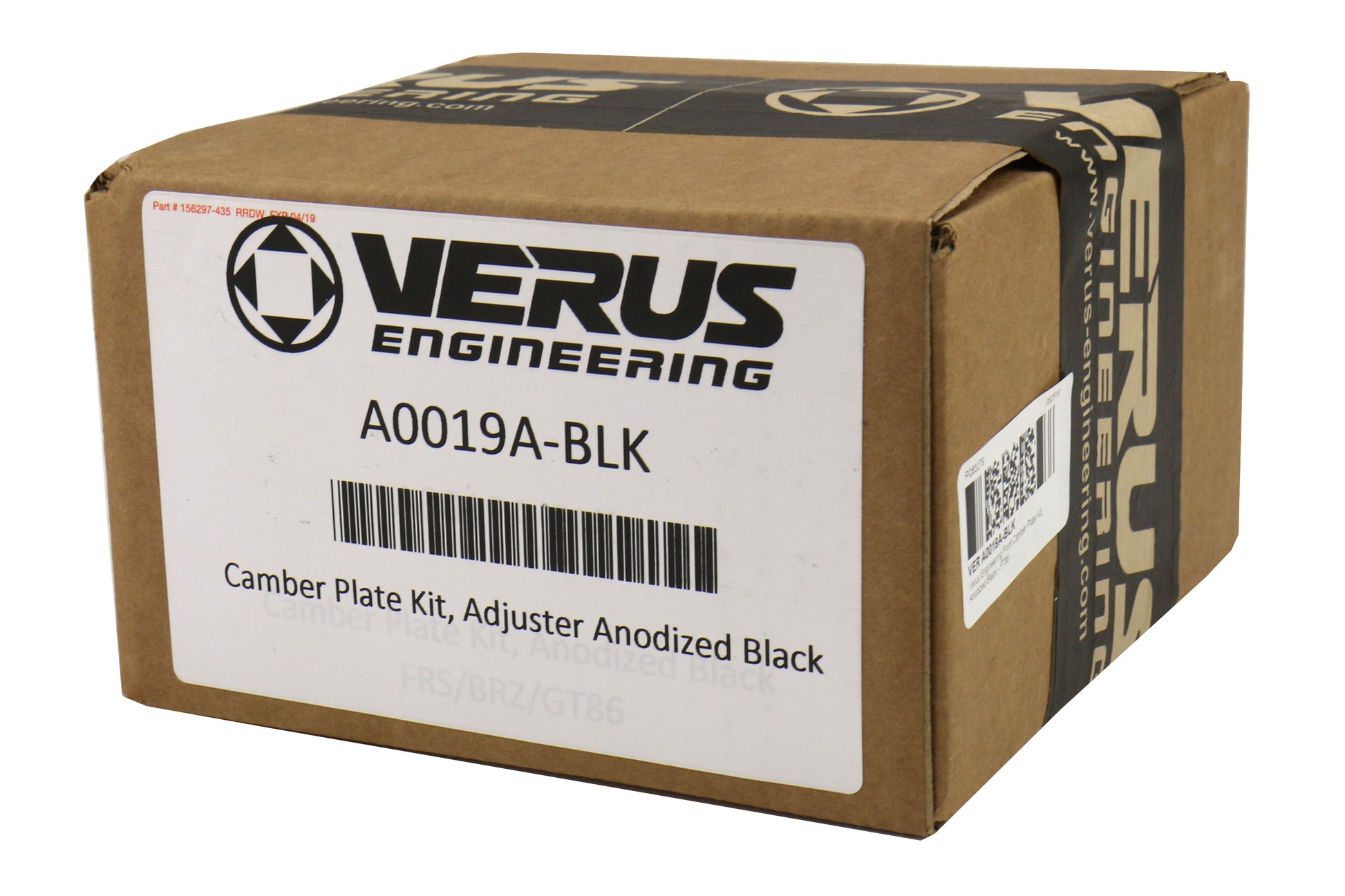 VERA0019A-BLK Velox / FT86SF Camber Plates by Velox - 2013+ FT86-Black,