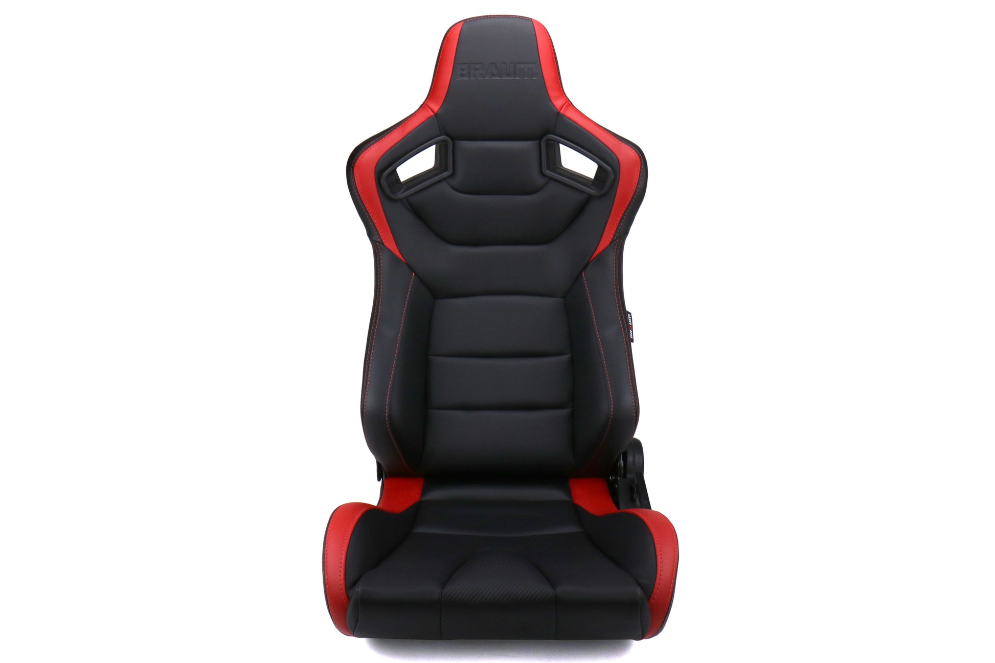 BRMBRR1-BKRD Braum Elite Series Racing Seat (Black & Red) - Universal,