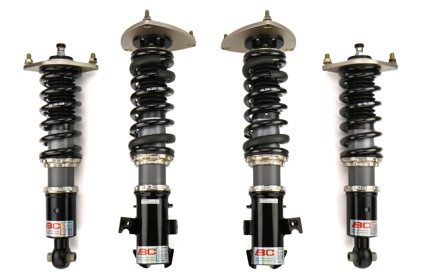 BCRF-17-DS BC Racing DS Series Coilovers - 2011-2014 Subaru STI,