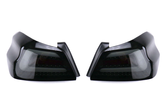 SBSSS15WRX-TR-SB SubiSpeed USDM TR Style Sequential Tail Lights - 2015+ WRX / 2015+ STI-Dark Smoke,