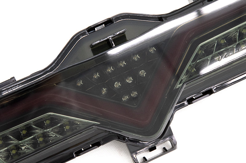 OLMA.70182.3 OLM VL Style Sequential 4th Brake Light / Reverse Light (Smoke Lens, Gold Base, Red Bar) - 2013-2020 FRS / BRZ / 86,