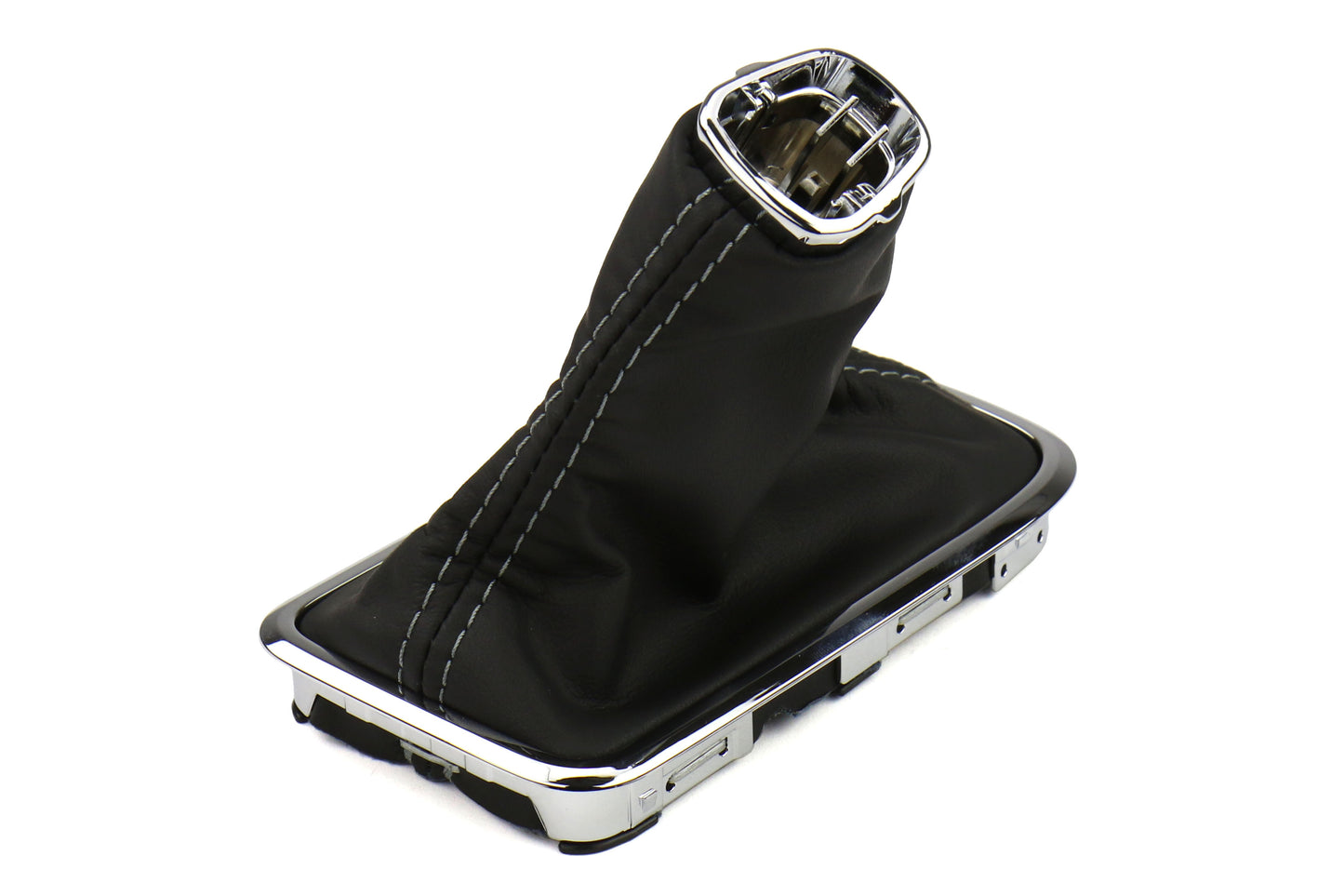 SUB35133SG000 Subaru OEM S207 Style Shifter Boot Silver Stitching - 2015+ WRX CVT,