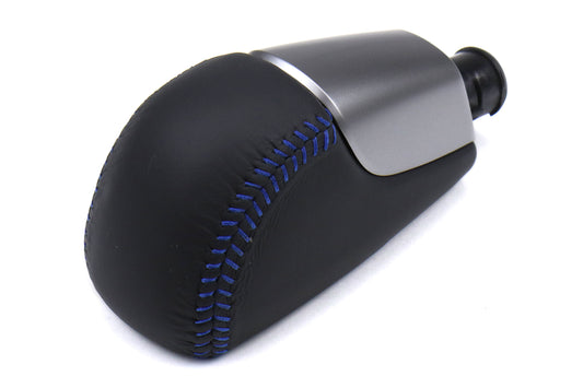 SUB35126VA010 Subaru JDM CVT Shift Knob with Blue Stitching - 2015+ WRX CVT / 2014+ Forester CVT / 2013+ Crosstrek CVT,