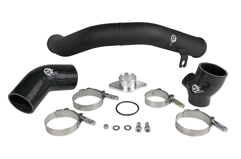 Advanced Flow Engineering BladeRunner 2-1/2 IN Aluminum Hot Charge Pipe Black H4-2.0L (t) - 2015-2021 Subaru WRX