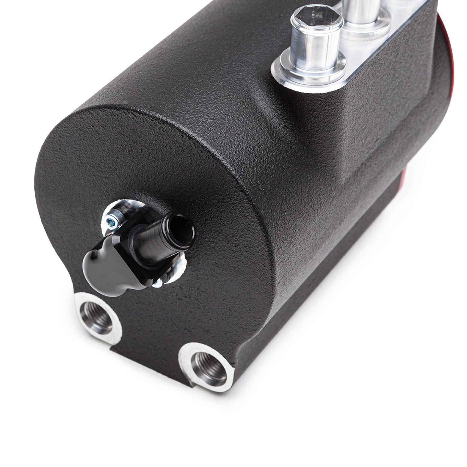 COB811615 COBB Tuning Air Oil Separator Black/Red - 2002-2007 Subaru WRX / 2004-2007 STI,