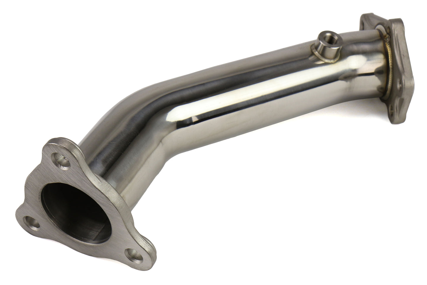 TMRTR-ES1000 Tomioka Racing Subaru Single Scroll Unequal Length Exhaust Manifold with 3 bolts Up-pipe - 2015-2020 Subaru STI,