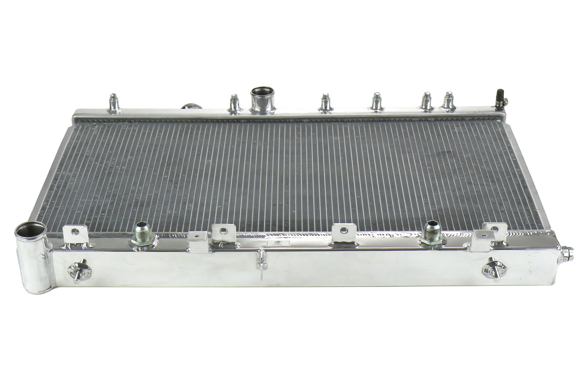 CSF3076O CSF Racing Radiator w/ Built-in Oil Cooler and Sandwich Plate - Subaru WRX/STi Manual 2002-2007,