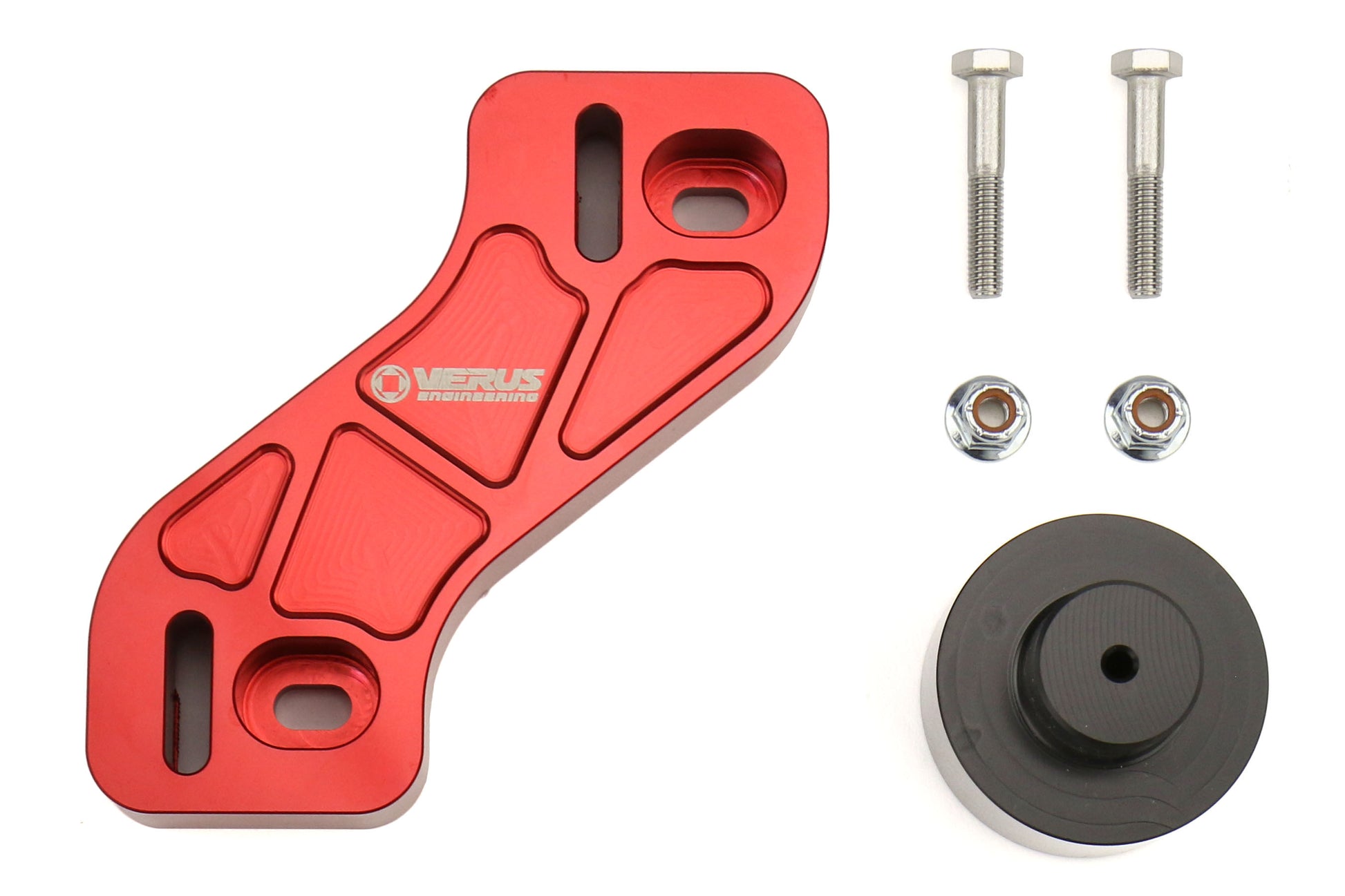 VERA0109A-RED Velox Throttle Pedal Spacer Kit - 2015+ WRX / 2015+ STI-Red,