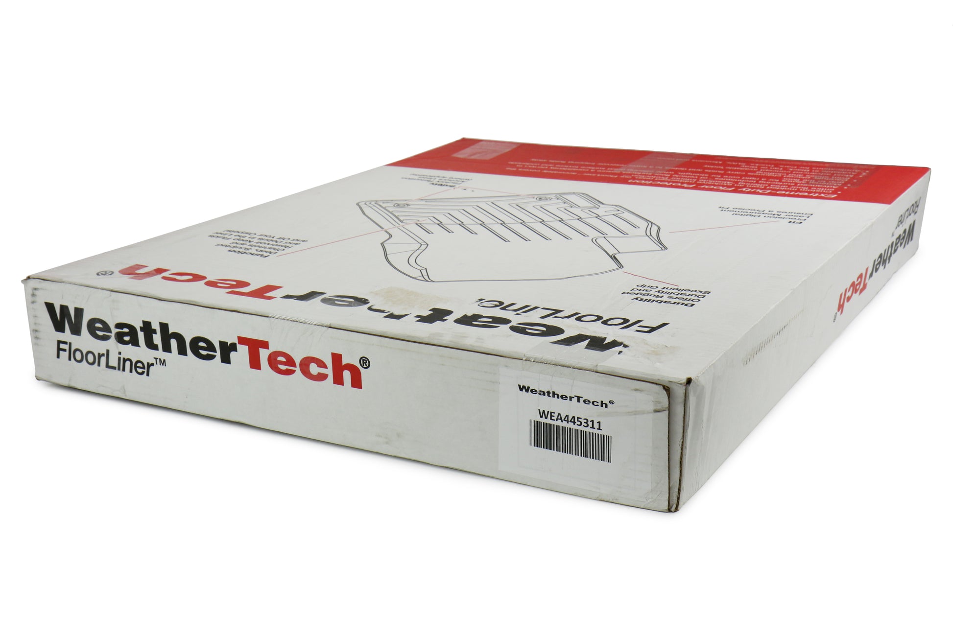 WEA445311 WeatherTech FloorLiner DigitalFit All Weather Floor Mats - 2014+ Forester-Front,