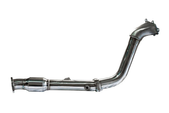 TXSWS02-DPC TurboXS Downpipe High Flow Catalytic Converter - 2002-2007 Subaru WRX/STI,