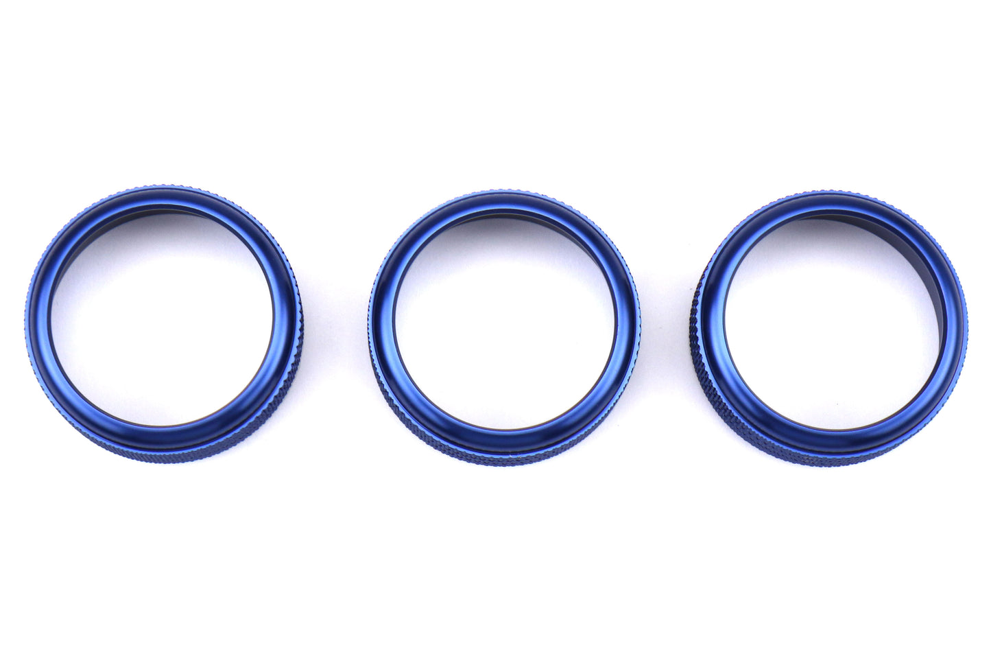 SBSSS15WRXACBL SubiSpeed Climate Control Knob Covers - 2015+ WRX / 2015+ STI / 2014+ Forester-Blue,