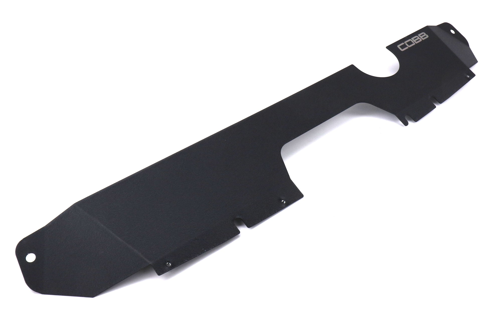 COB815150 COBB Tuning Aluminum Radiator Shroud Black - 2015-2020 WRX / STI,