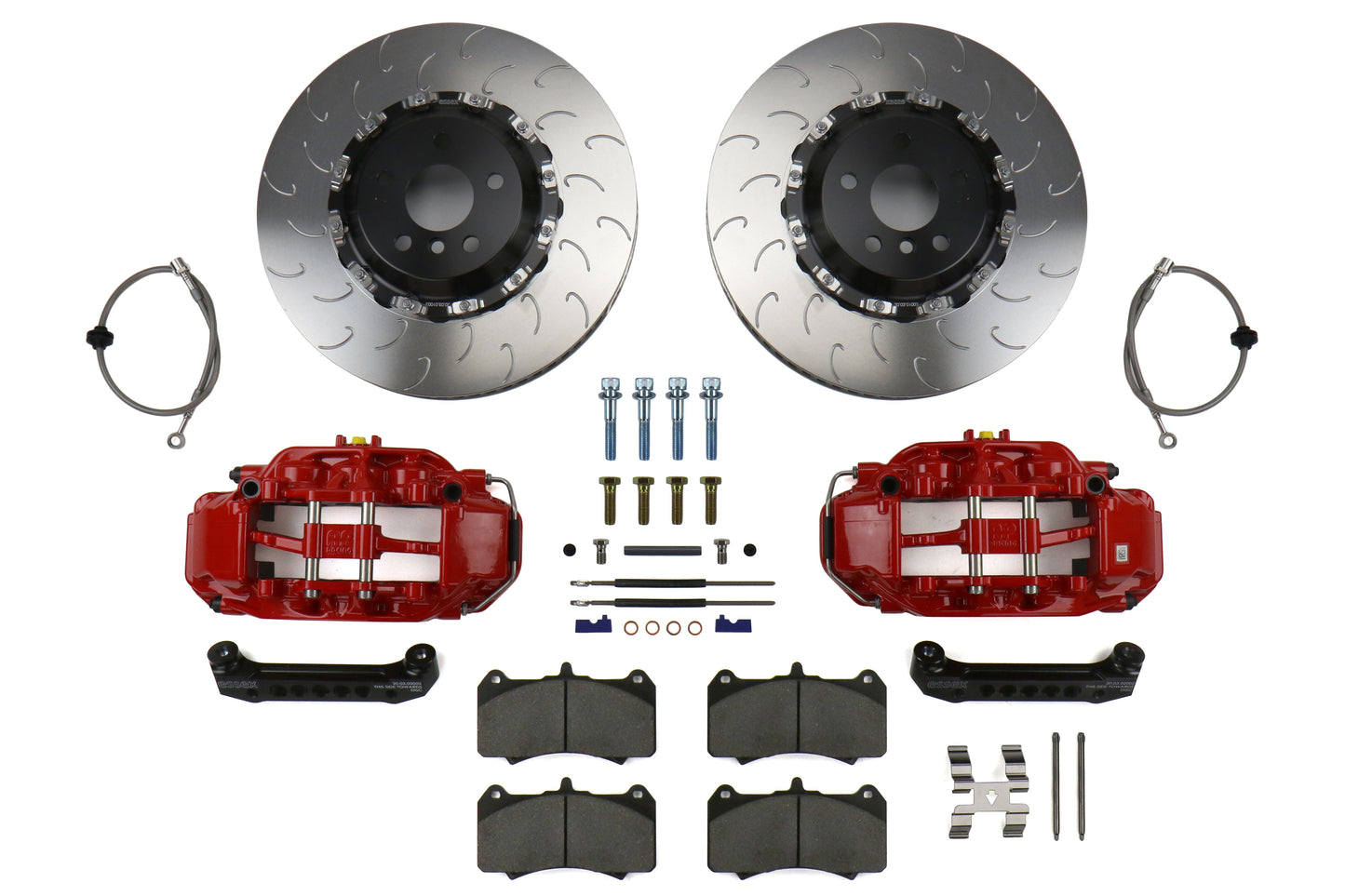 APC20.01.10002-RED AP Racing by Essex Road Brake Kit (Front 9562/380mm)- 2020 Supra-Red,