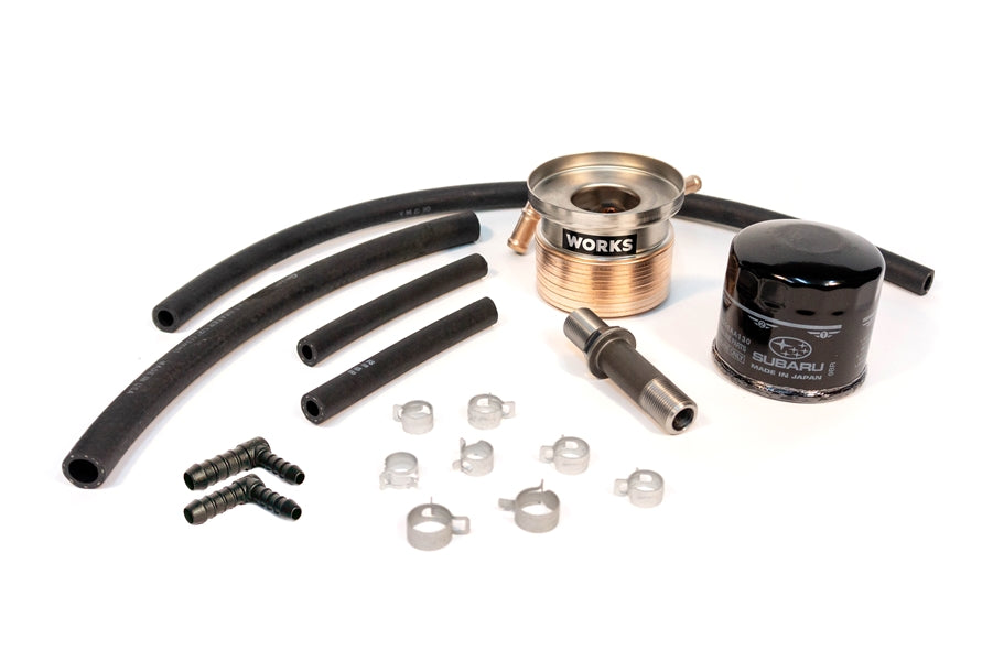 WMK139.213 WORKS Oil Regulator Cooler Kit - 2013-2020 FRS / BRZ / 86,