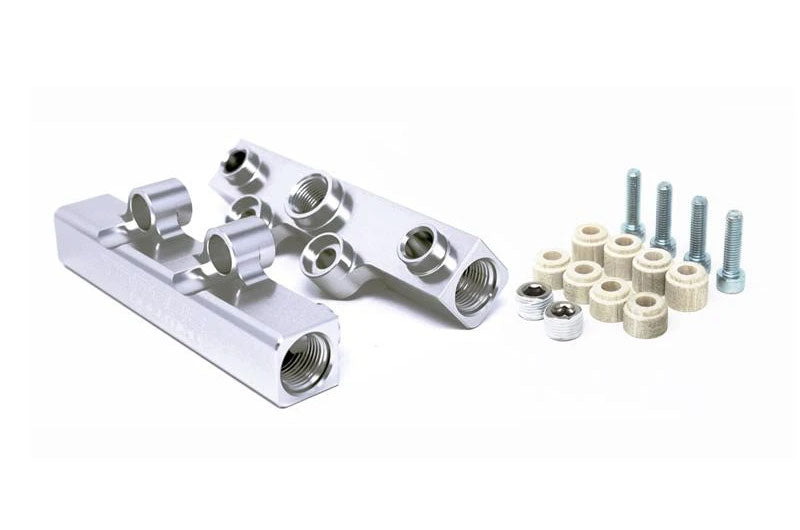 Torque Solution Top Feed Fuel Rails V2 Silver - 2002-2014 Subaru WRX / 2007-2021 STI