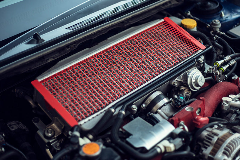 CMPAS193-F24T-RD Compressive Tuning Air Shield Intercooler Protector - Subaru Models Inc.  Ascent 2019+ / Outback/Legacy XT 2020+,