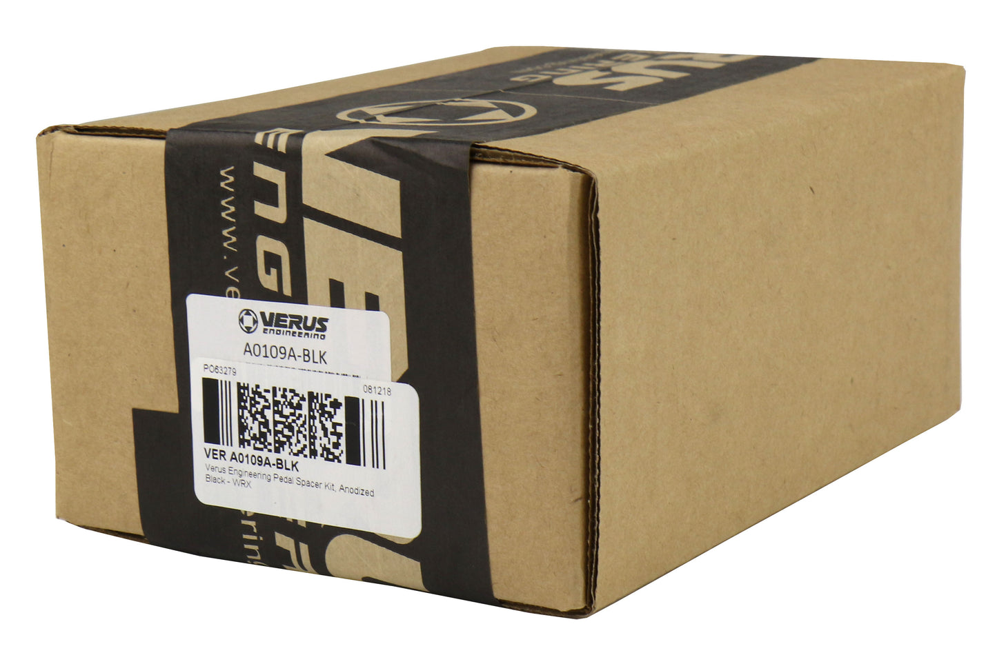 VERA0109A-BLK Velox Throttle Pedal Spacer Kit - 2015+ WRX / 2015+ STI-Black,