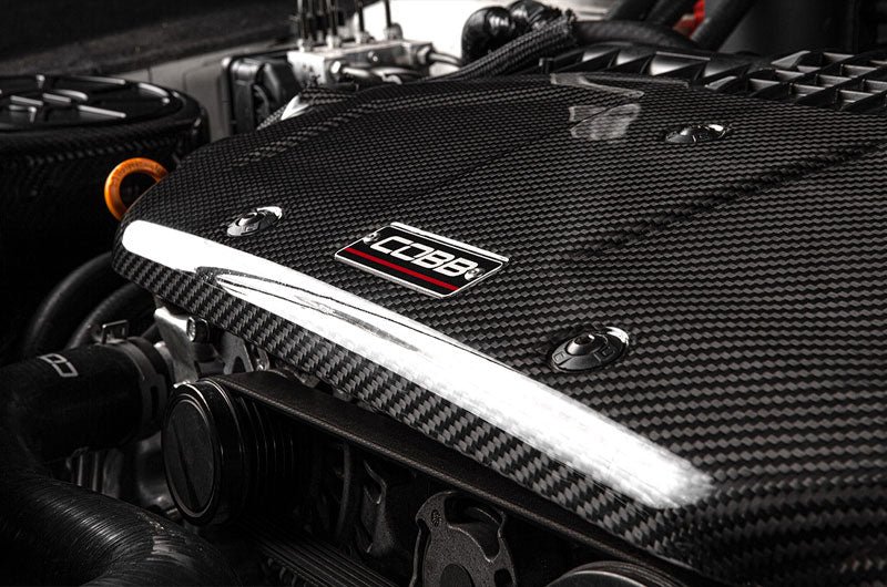 COB442605 COBB Tuning Redline Carbon Fiber Engine Cover - 2015-2021 Subaru WRX,