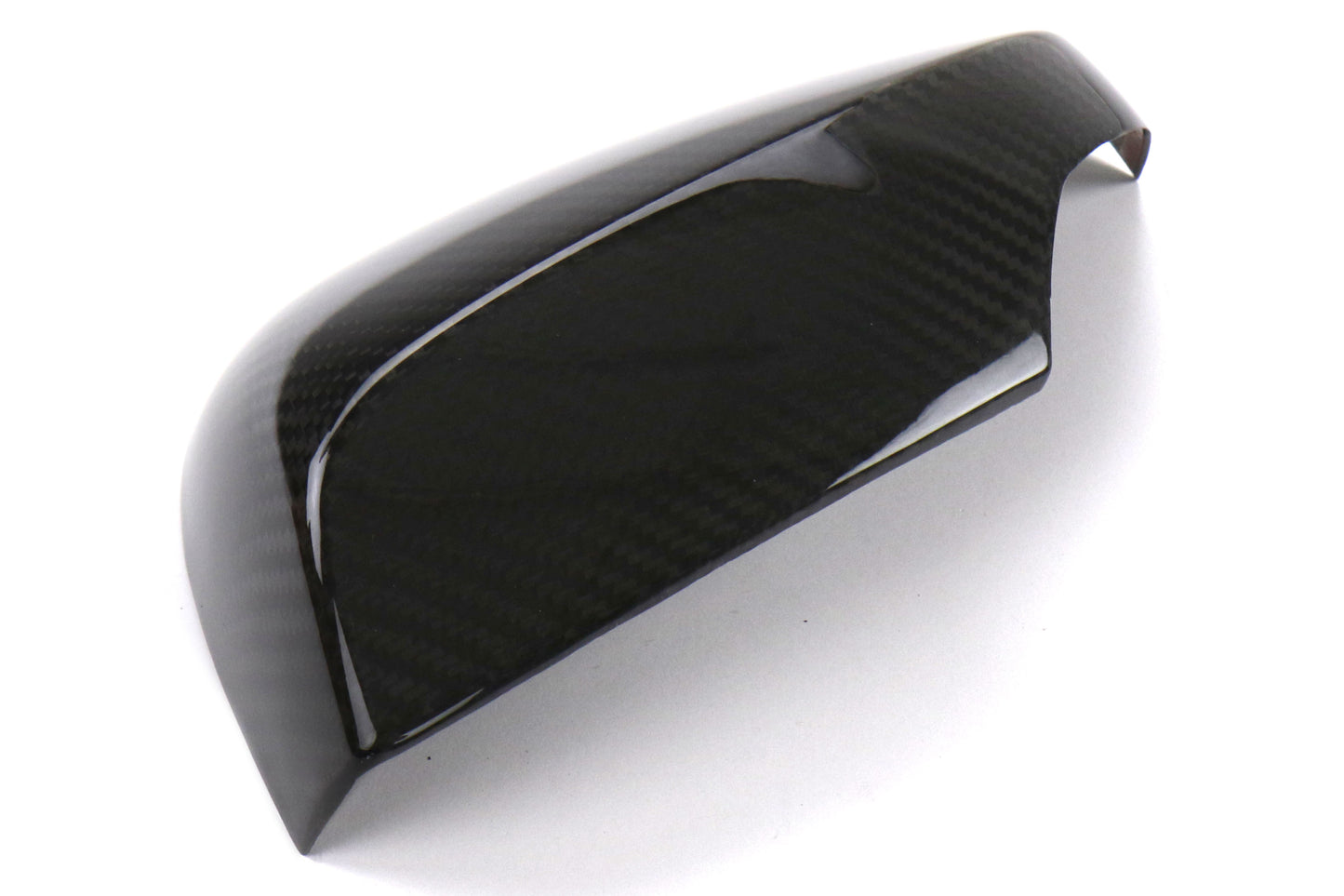 OLMMRC-WRX14WHGDCF OLM S-line Dry Carbon Fiber Mirror Covers (with Turn Signal Hole) - 2015+ WRX / 2015+ STI-Gloss Carbon Fiber,