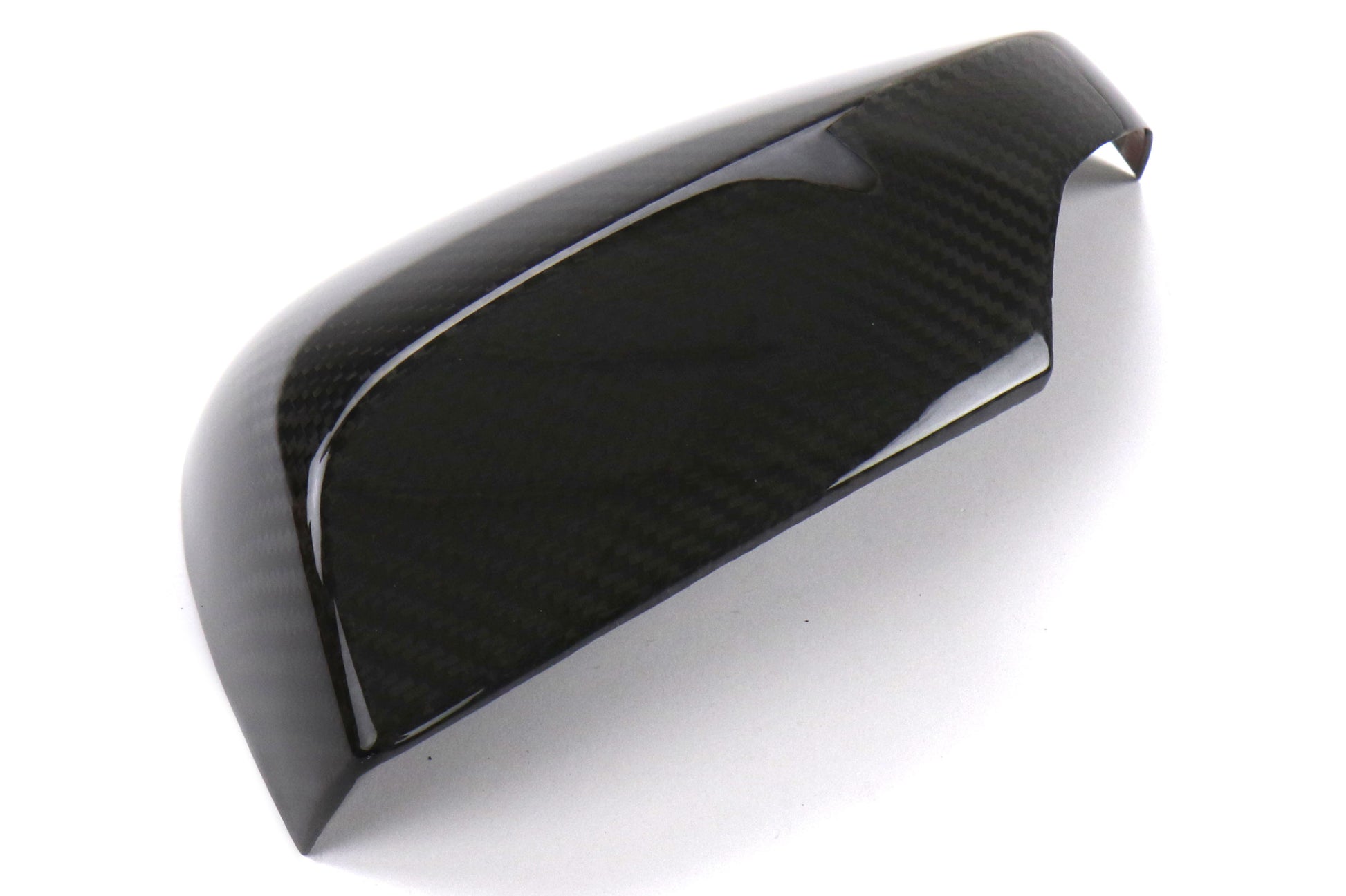 OLMMRC-WRX14WHGDCF OLM S-line Dry Carbon Fiber Mirror Covers (with Turn Signal Hole) - 2015+ WRX / 2015+ STI-Gloss Carbon Fiber,