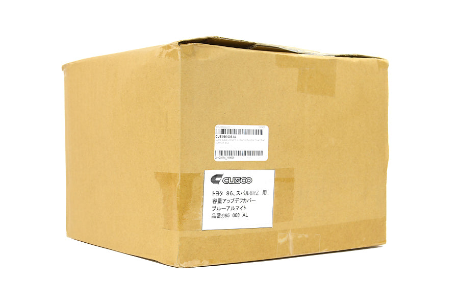 CUS965 008 AL Cusco Rear Differential Cover (Blue) - 2013+ FT86,