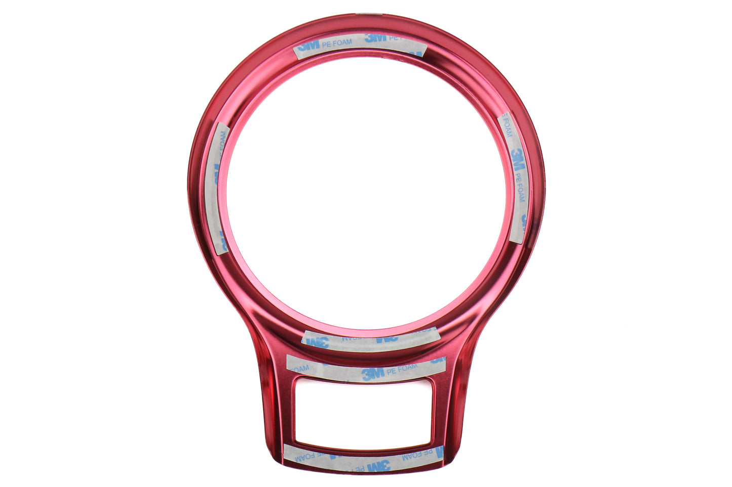 GCSGCSSHIFTTRIMRD Anodized Aluminum Shifter Plate Trim Bezel - 2013+ FR-S / BRZ-Red,