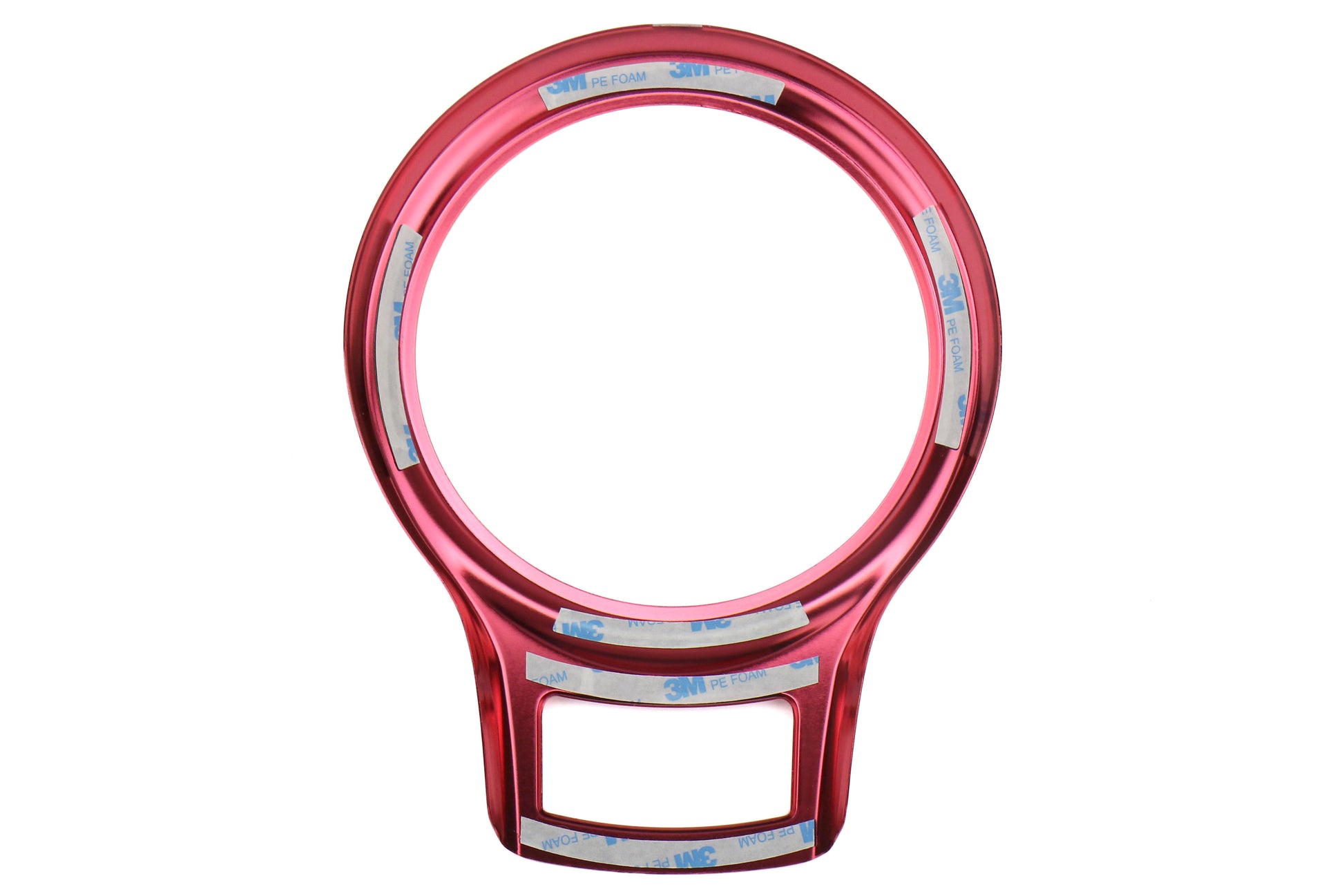 GCSGCSSHIFTTRIMRD Anodized Aluminum Shifter Plate Trim Bezel - 2013+ FR-S / BRZ-Red,