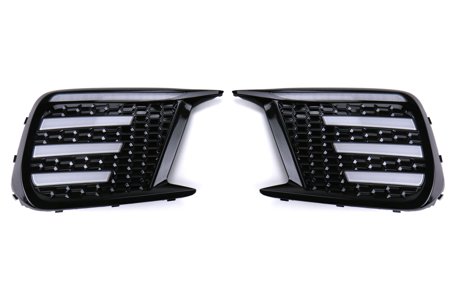 OLMA.70106.1 OLM Clear Tri Bar Fog Light Bezel - 2018* WRX / 2018+ STI,