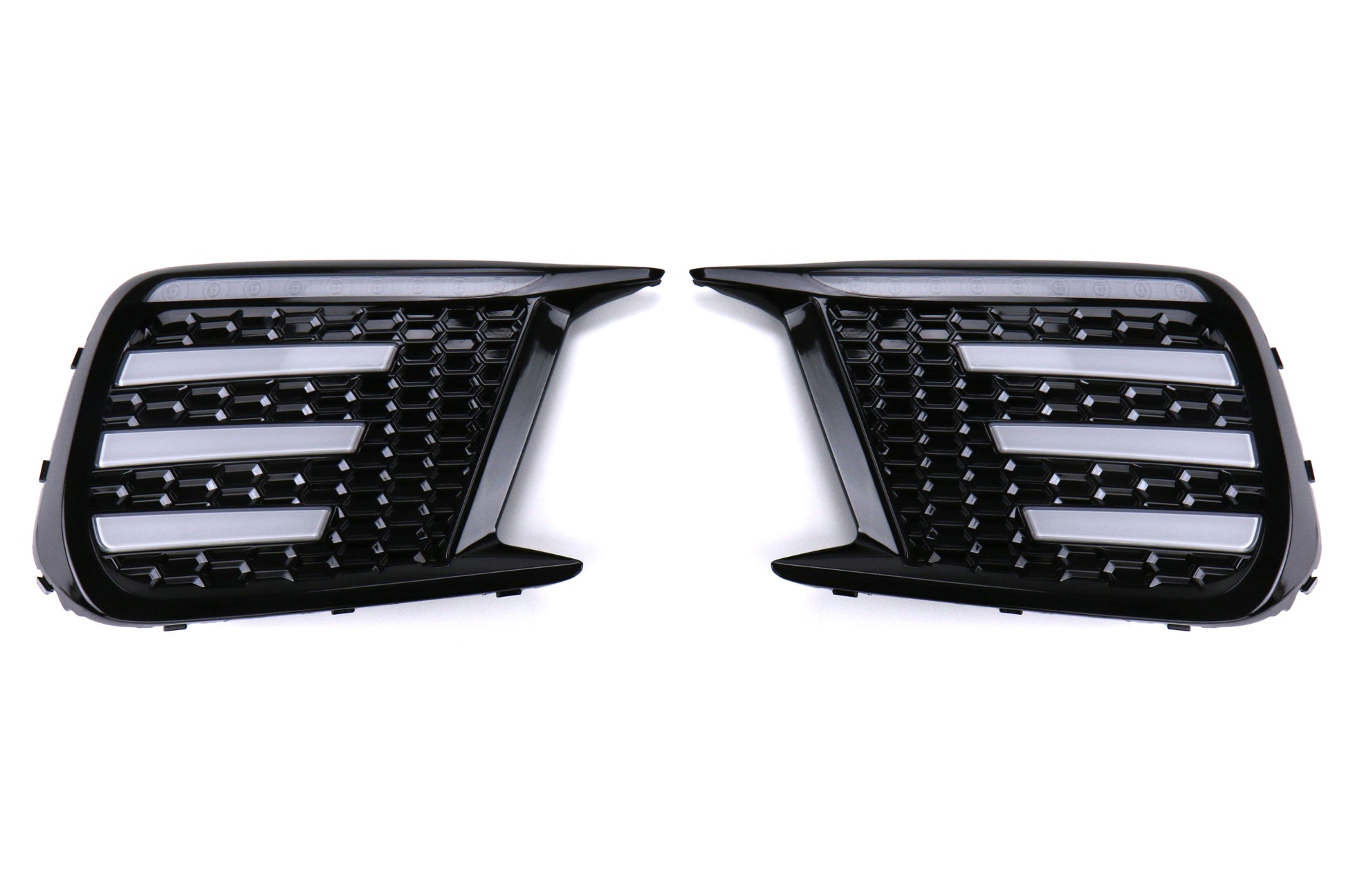 OLMA.70106.1 OLM Clear Tri Bar Fog Light Bezel - 2018* WRX / 2018+ STI,