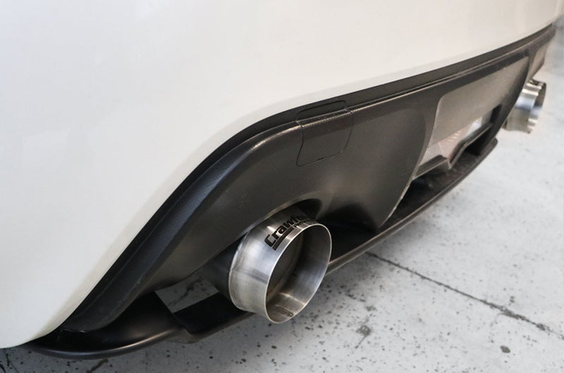 CRAE0380-1 Crawford Gymkhana Two Axle-Back Megaphone Exhaust - 2013-2020 FRS / BRZ / 86,