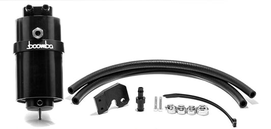 Boomba Racing CATCH CAN STAGE 2 KIT (BLACK) - 2015-2021 Subaru WRX