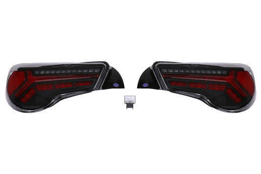 BUDBC08-TLZN6-02 Buddy Club JDM LED Tail Lights - 2013+ FT86,