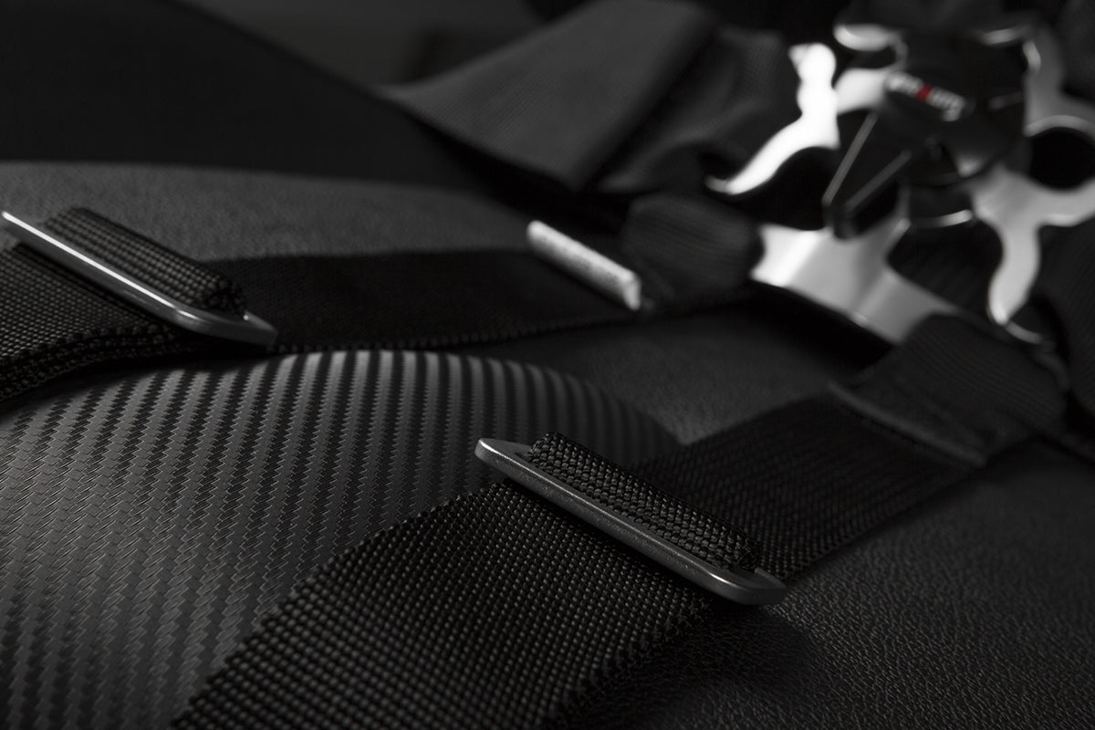 Braum 6 Point 3inch FIA Certified Racing Harness - Black Each - Universal