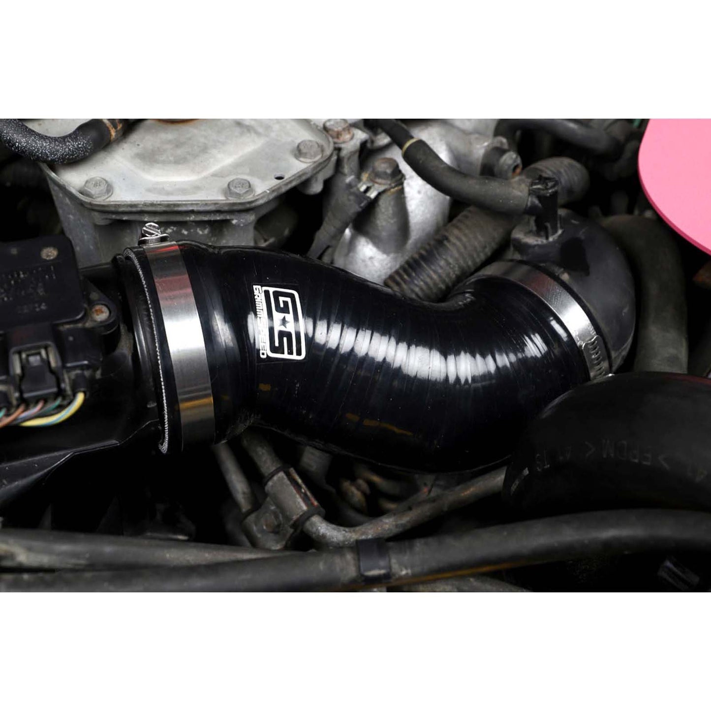 GRM125009 GrimmSpeed Post MAF Hose Kit Black - Subaru WRX / STI 2002-2007,