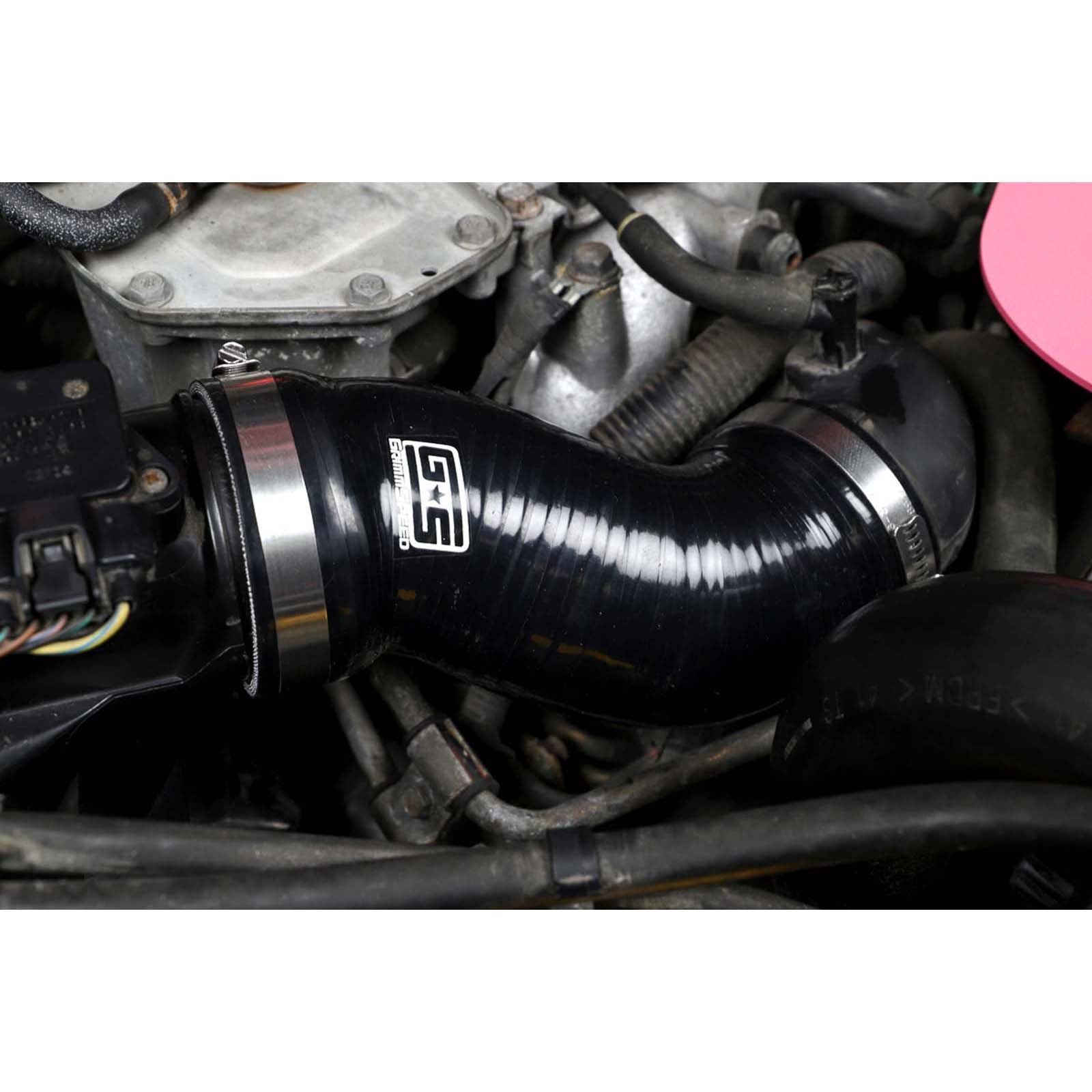 GRM125009 GrimmSpeed Post MAF Hose Kit Black - Subaru WRX / STI 2002-2007,