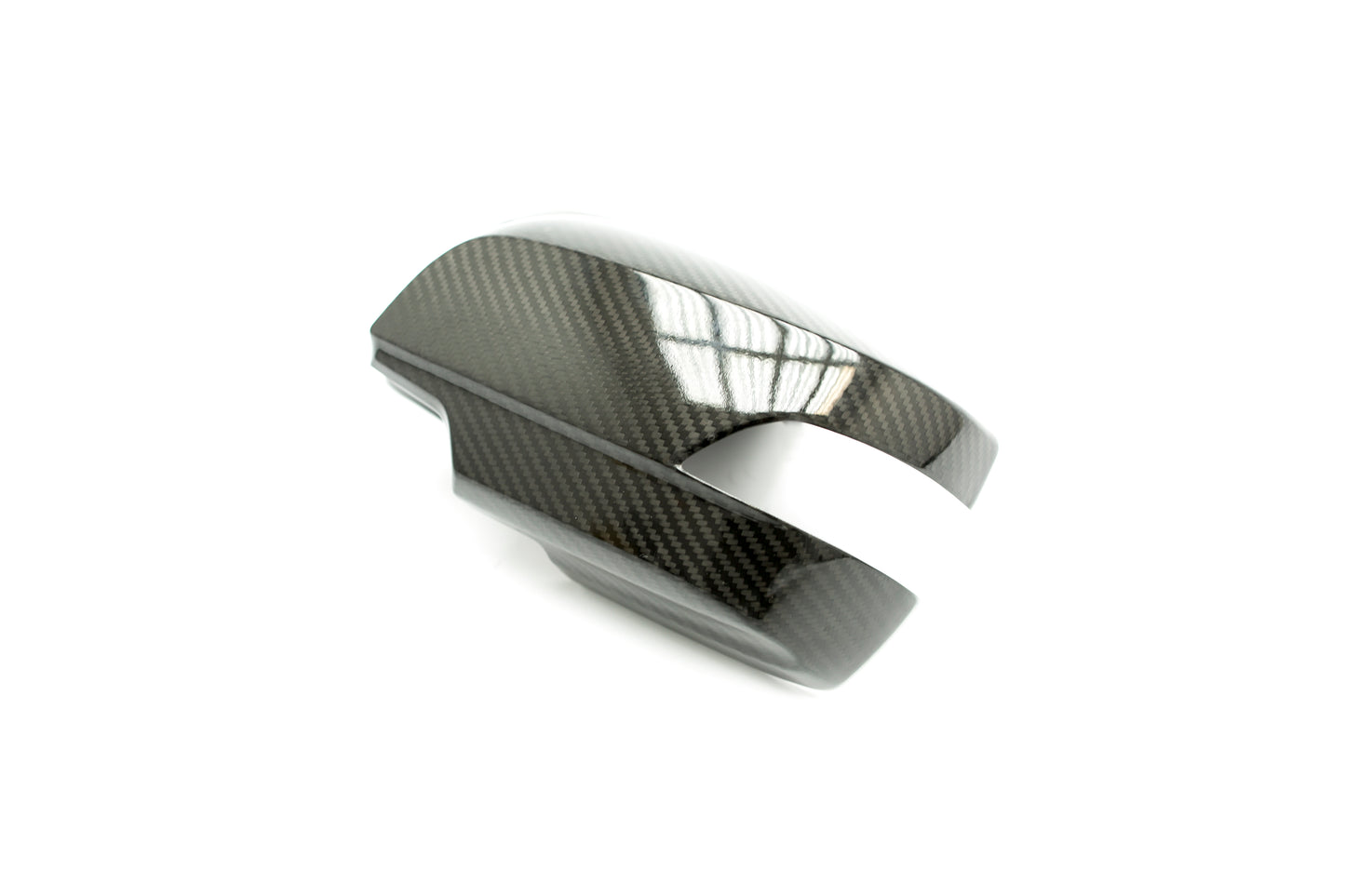 OLMLL-MIRROR-COVER OLM LE Dry Carbon Fiber Full Mirror Covers (With Turn Signal Hole) - 2015+ WRX / 2015+ STI,