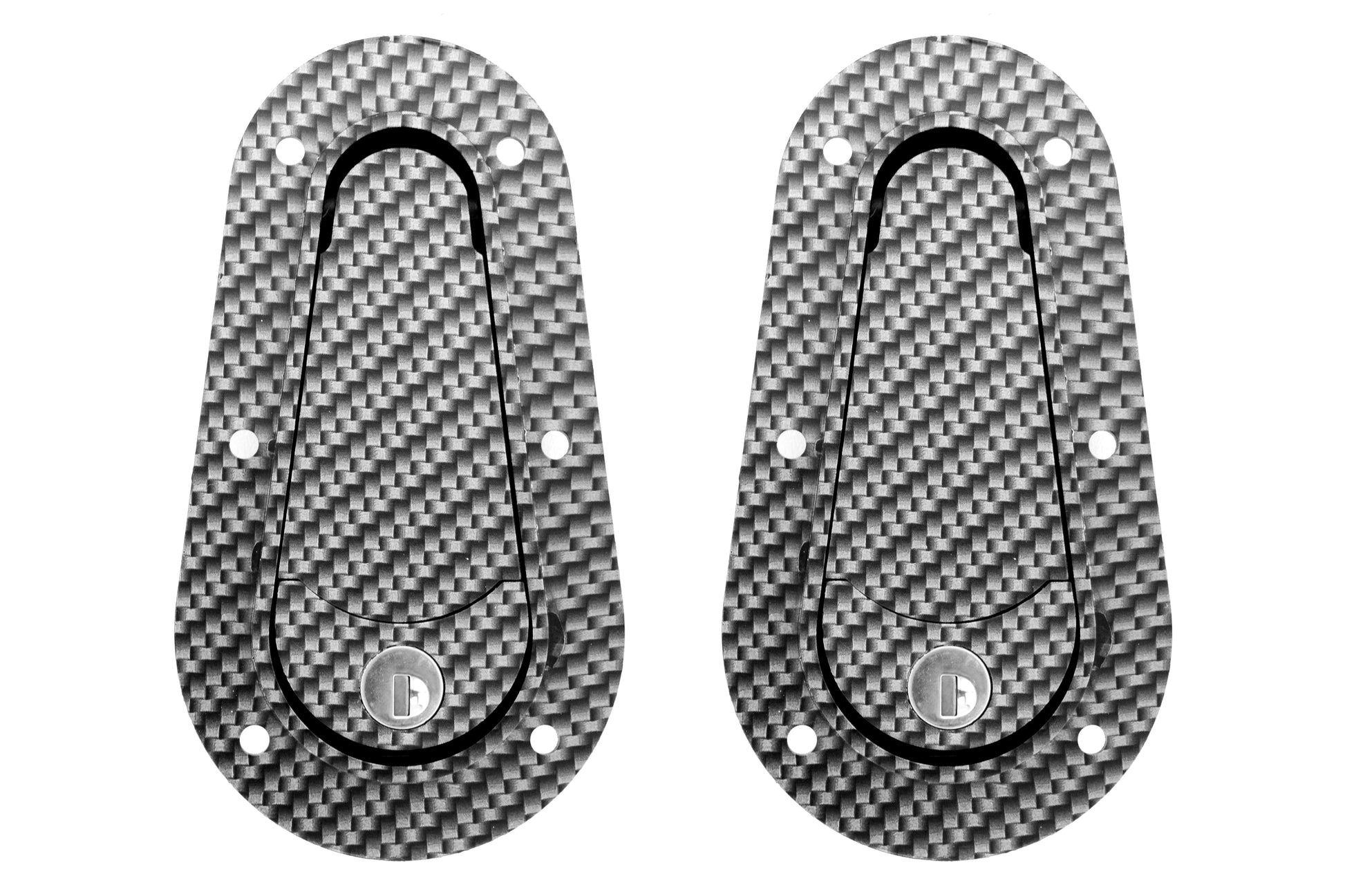 ACH125-3100 Aerocatch Hood Carbon Fiber Pins Flush Locking Kit - Universal,