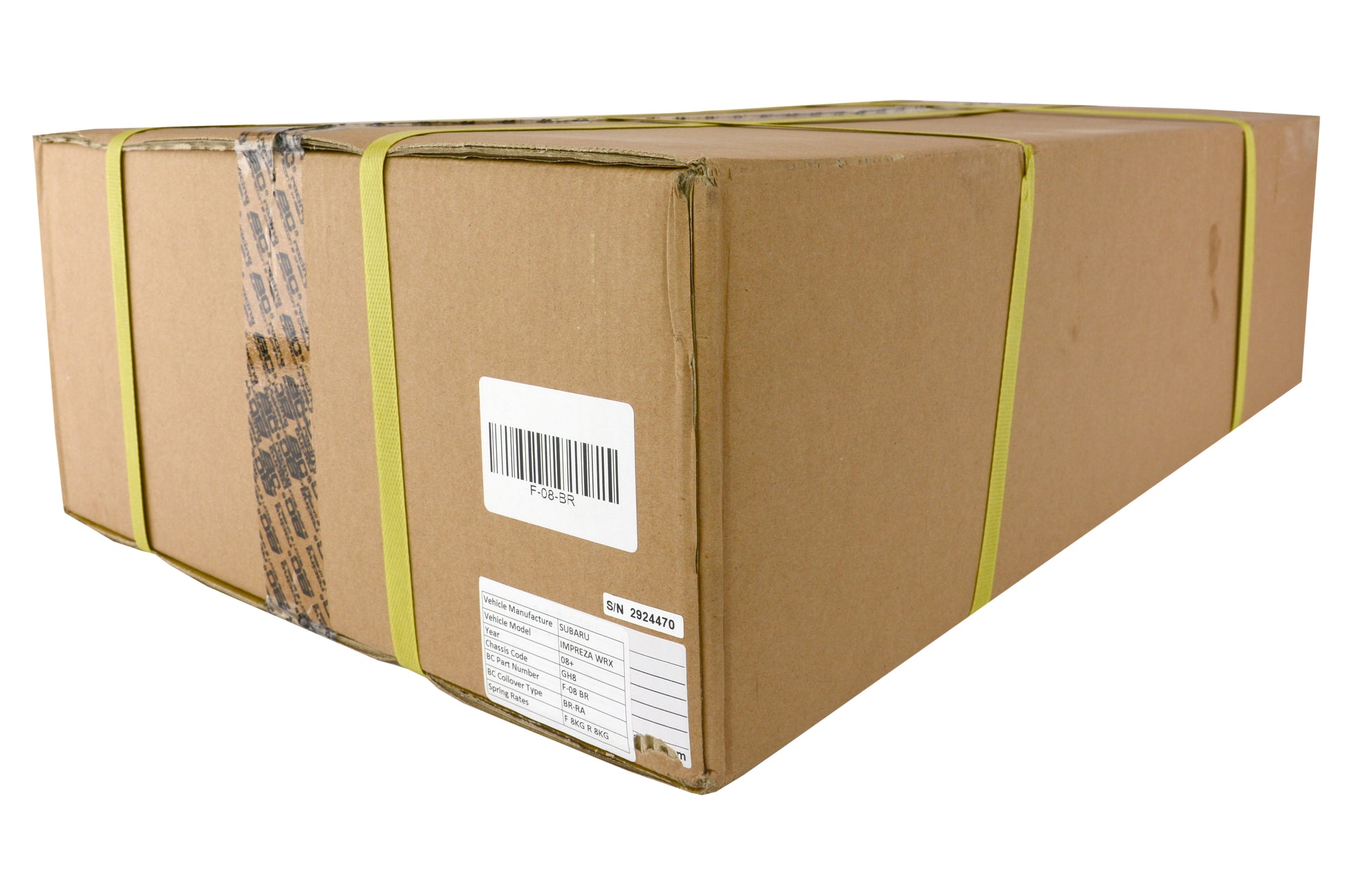 BCRF-08-BR BC Racing BR Coilovers  - 2008-2014 Subaru WRX,