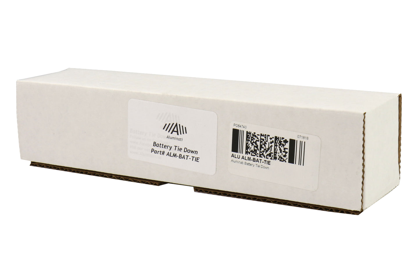 ALUALM-BAT-TIE Aluminati Billet Battery Tie Down - 2015-2018 WRX / STI / 2013+ FR-S / BRZ / 86 / 2014+ Forester / 2013+ Crosstrek,