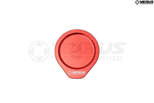 Verus Engineering CoolantOverflowCap Red - 2013-2021 Scion FR-S / Subaru BRZ / Toyota 86 / 2008-2021 Subaru WRX / STI