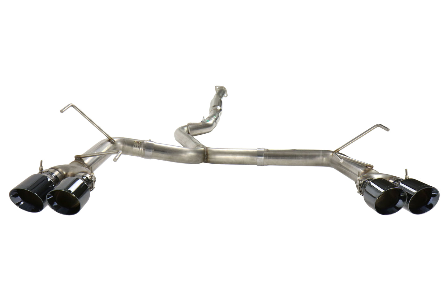 AWE3020-43066 AWE Track Edition Exhaust Diamond Black Quad Tips (102mm) - 2015+ WRX / STI,