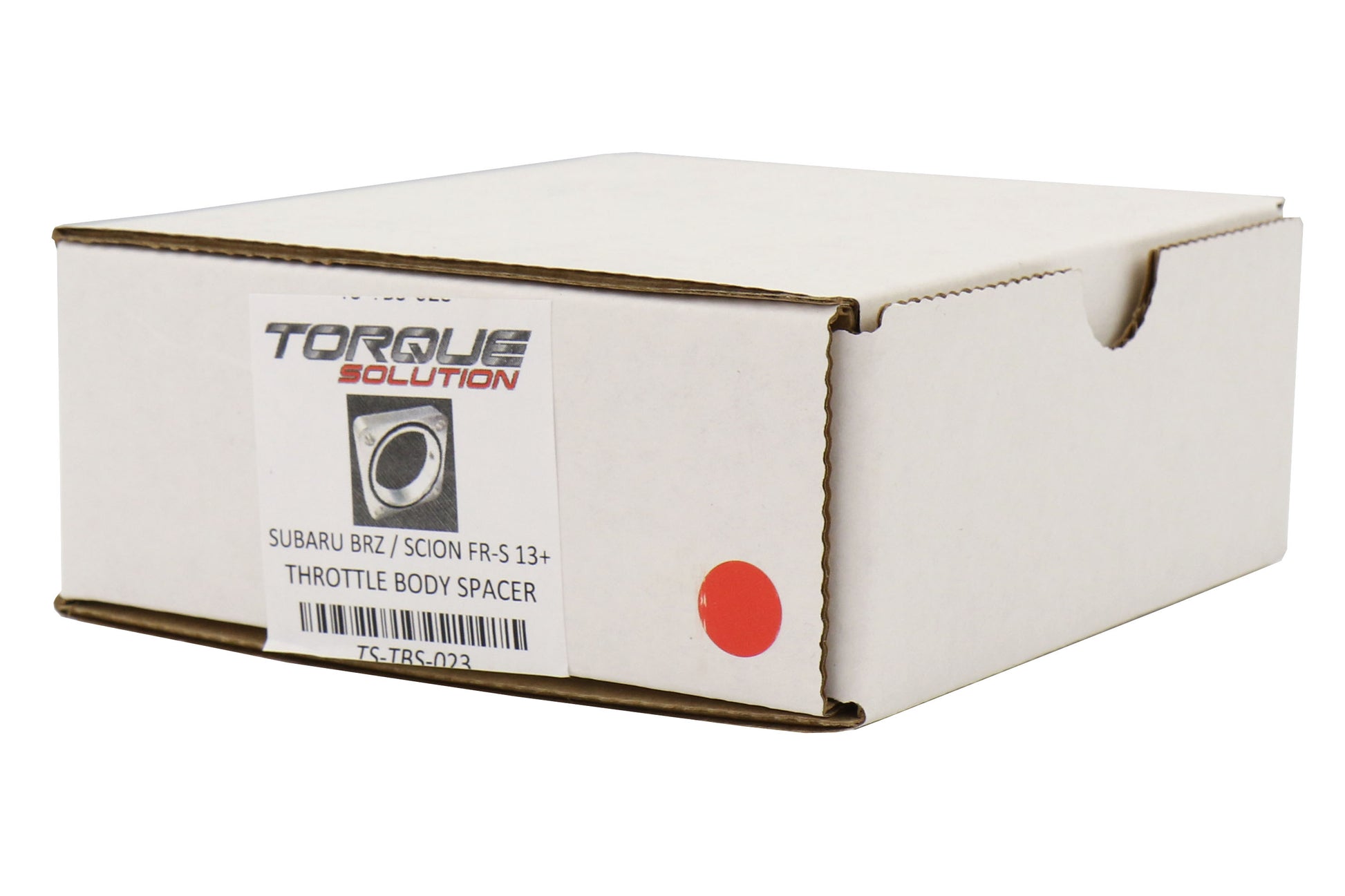 TQSTS-TBS-023 Torque Solutions Throttle Body Spacer (Silver or Red) - 2013+ BRZ-Silver,