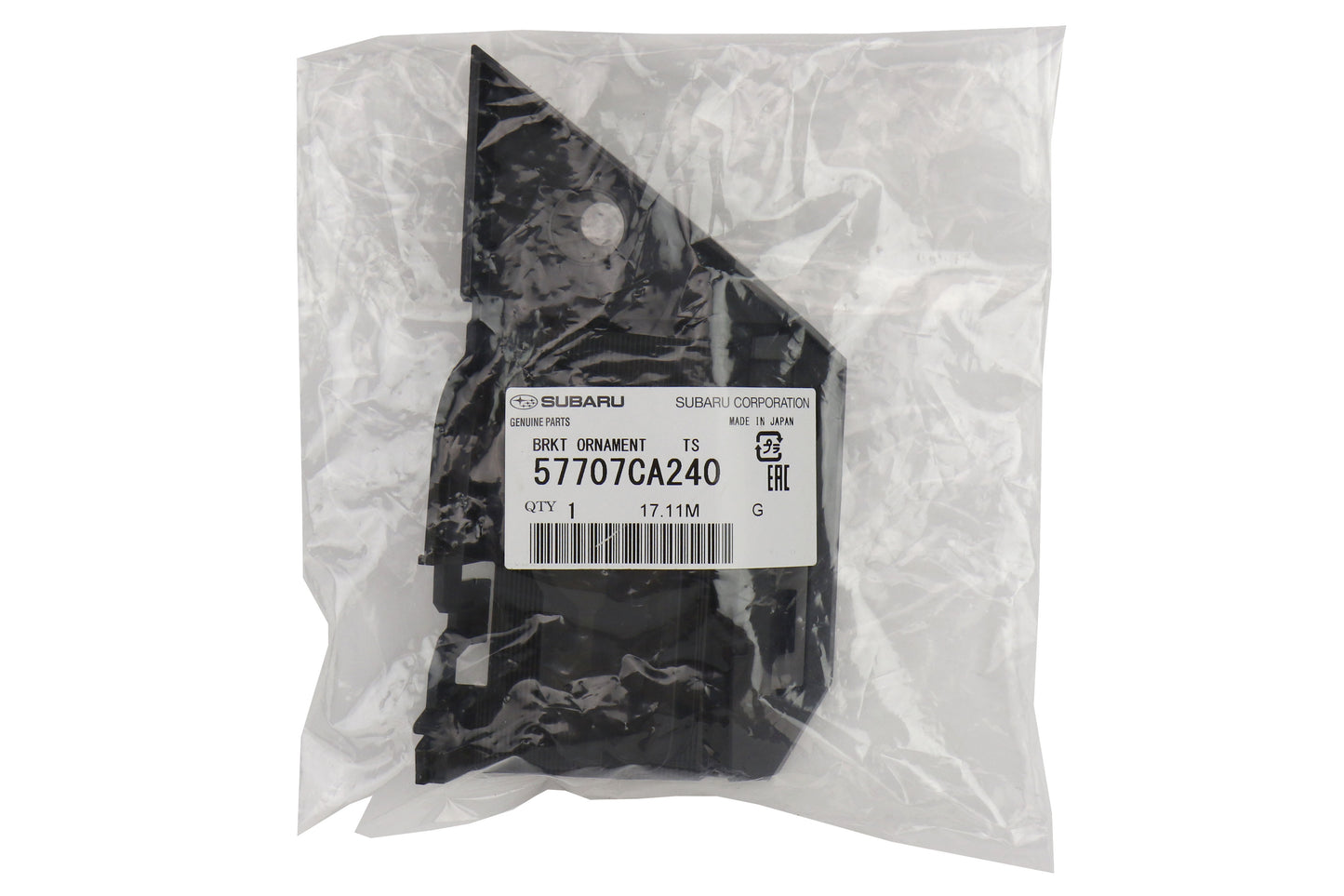 Subaru OEM tS Front Emblem Bracket - 2017-2020 Subaru BRZ