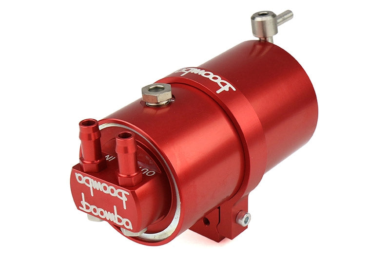 BBA031-00-026R Boomba Racing Stage 2 Oil Catch Can Kit (PCV) - 2015+ WRX-Red,