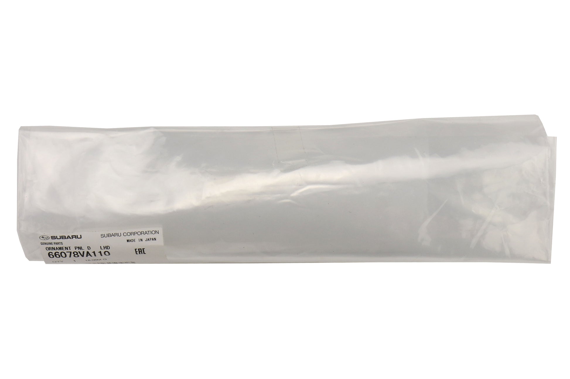 SUB66078VA110 Subaru Piano Black Dash Trim Driver - Subaru WRX / STI 2015+ | 66078VA110,