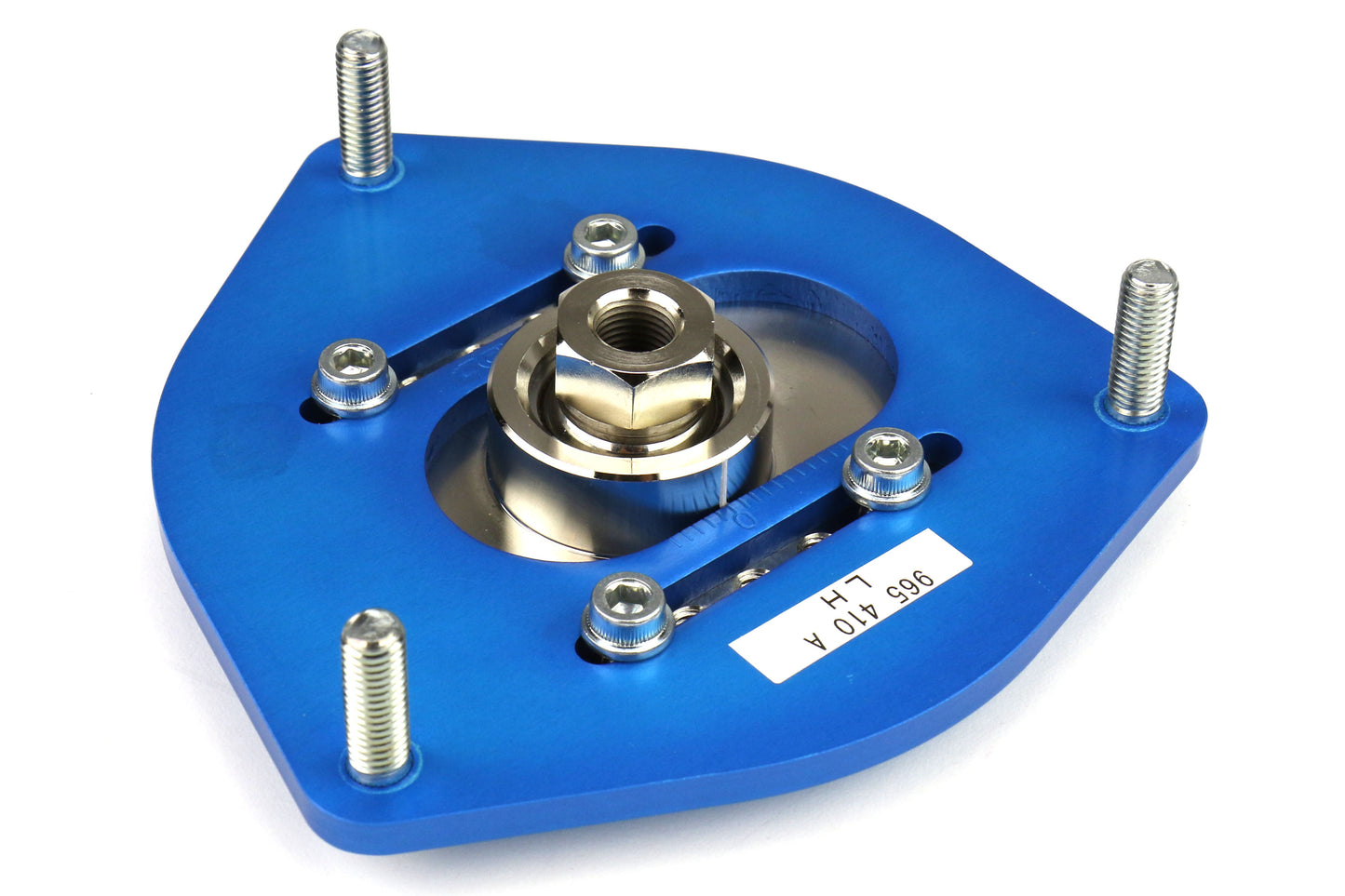 CUS965 410 A Cusco Front Adjustable Pillow Ball Upper Mount Camber Plates - 2013+ FR-S / BRZ / 86,