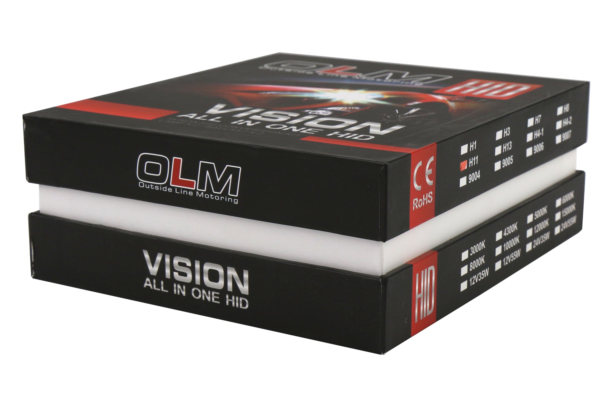 OLMOLM-AIOH118000K OLM H11 All in One HID Kit - 8000K,