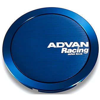 ADWYV2080 Advan Racing Center Cap 73MM Full Flat Type Anodized Blue,
