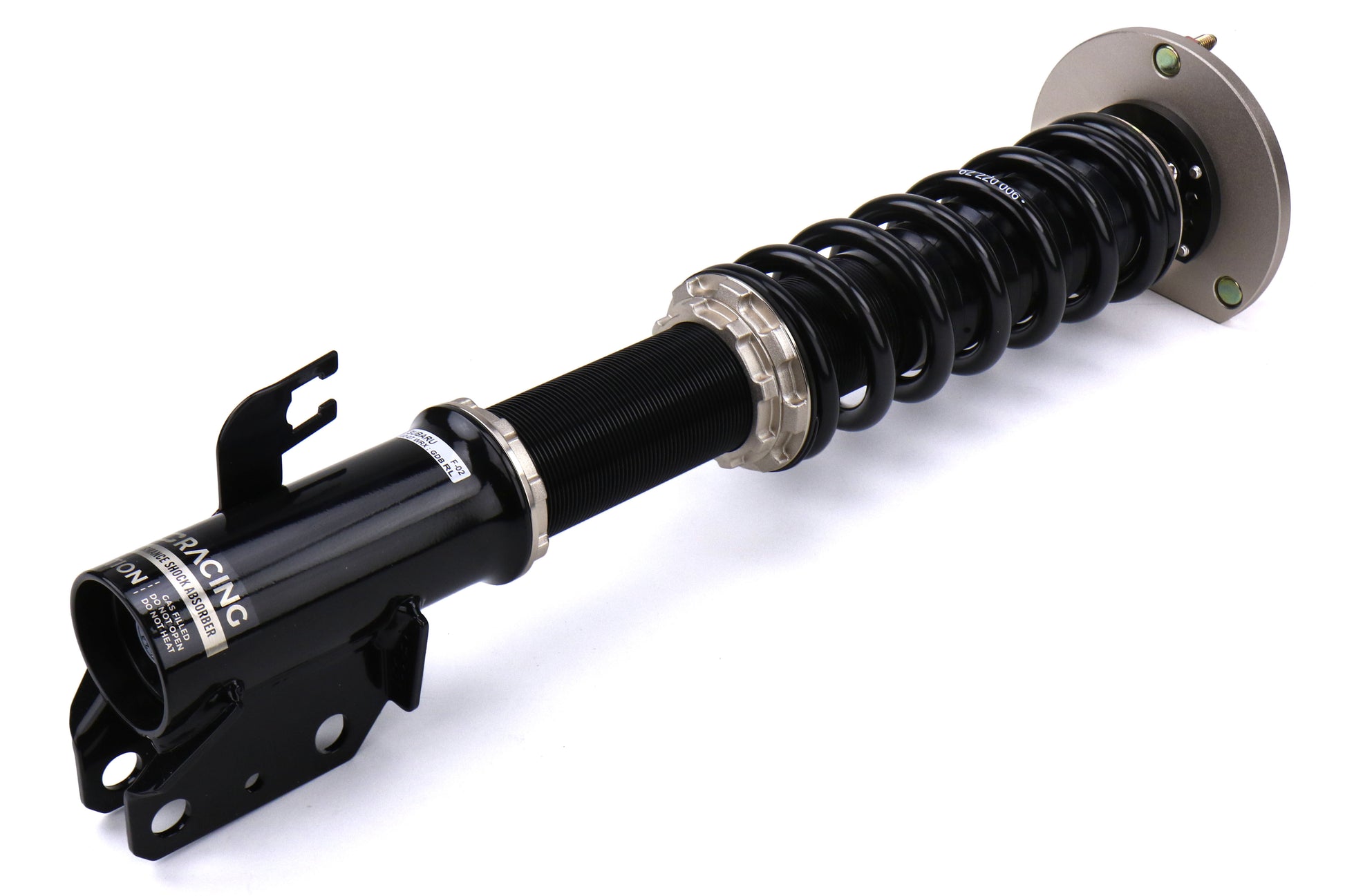 BCRF-02-BR-RC BC Racing BR Coilovers w/ Rear Camber Plates - 2002-2007 Subaru WRX / 2004 STI,